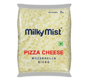 Milky Mist Mozzarella Diced Cheese 2 kg