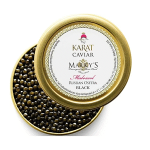 MARKY’S Premium Caspian Osetra Karat Black Caviar