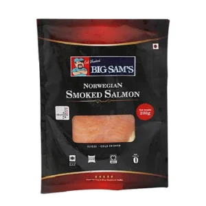 Big Sams Atlantic Salmon – Smoked Presliced 200 g Pouch